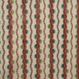 Lavina Squiggle/Raspberry Leaf 4059-196 by Old World Weavers Designer Fabric SCALAMANDRE WAREHOUSE 100% VISCOSE BELGIUM MEDIUM DUTY Horizontal: 1" and Vertical: 52" - Swanky Fabrics -