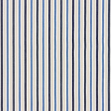 Leeds Cotton Stripe/Indigo 27114-004 by Scalamandre Designer Fabric SCALAMANDRE WAREHOUSE 100% COTTON INDIA MEDIUM DUTY Horizontal: and Vertical: 4" 53" - Swanky Fabrics -