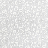 Leopard Linen Sheer/Ivory 27054-001 by Scalamandre Designer Fabric SCALAMANDRE WAREHOUSE 65% LINEN 35% VISCOSE INDIA LIGHT DUTY Horizontal: 7.5" and Vertical: 9.875" 49" - Swanky Fabrics -