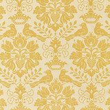 Love Bird/Sun 1098MM-004 by Scalamandre Designer Fabric SCALAMANDRE WAREHOUSE 100% SILK INDIA LIGHT DUTY Horizontal: 16" and Vertical: 13" 55" - Swanky Fabrics -