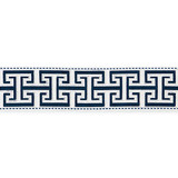 Luxor Velvet Tape/Porcelain T3304-001 by Scalamandre Trim Designer Trim SCALAMANDRE WAREHOUSE 86% COTTON 14% VISCOSE INDIA LIGHT DUTY Horizontal: 3.75" and Vertical: 4.75" - Swanky Fabrics -