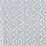 Manetta/Powder Blue MANE-001 by Old World Weavers Designer Fabric SCALAMANDRE WAREHOUSE 56% CUPRO VISCOSE 44% COTTON INDIA MEDIUM DUTY Horizontal: 1.5" and Vertical: 1.75" 54" - Swanky Fabrics -