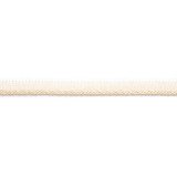 Millstone Twisted Cord/Cream C304-002 by Scalamandre Trim Designer Trim SCALAMANDRE WAREHOUSE 90% VISCOSE 10% ACRYLIC ITALY LIGHT DUTY Horizontal: and Vertical: .188" - Swanky Fabrics -