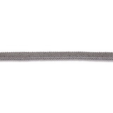 Millstone Twisted Cord/Nickel C304-011 by Scalamandre Trim Designer Trim SCALAMANDRE WAREHOUSE 90% VISCOSE 10% ACRYLIC ITALY LIGHT DUTY Horizontal: and Vertical: .188" - Swanky Fabrics -