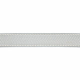 Montauk Herringbone Tape/Mineral T3285-004 by Scalamandre Trim Designer Trim SCALAMANDRE WAREHOUSE 99% ACRYLIC 1% POLYESTER CHINA LIGHT DUTY Horizontal: and Vertical: 1.875" - Swanky Fabrics -