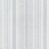 Montauk Stripe Sheer/Chambray 27046-003 by Scalamandre Designer Fabric SCALAMANDRE WAREHOUSE 40% LINEN 40% VISCOSE 20% WOOL ITALY LIGHT DUTY Horizontal: and Vertical: 13" 124" - Swanky Fabrics -