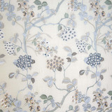 Ortensia/Mist 1008-001 by Old World Weavers Designer Fabric SCALAMANDRE WAREHOUSE 100% SILK INDIA LIGHT DUTY Horizontal: 15.25" and Vertical: 12" 49" - Swanky Fabrics -