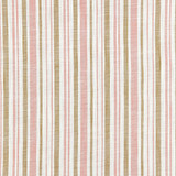 Pembroke Stripe/Pink Sand 27116-001 by Scalamandre Designer Fabric SCALAMANDRE WAREHOUSE 100% COTTON INDIA LIGHT DUTY Horizontal: and Vertical: 4" 54" - Swanky Fabrics -