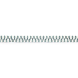 Playa Gimp Braid/Sky V1247-002 by Scalamandre Trim Designer Trim SCALAMANDRE WAREHOUSE 94% POLYOLEFIN 6% NYLON UNITED KINGDOM HEAVY DUTY Horizontal: .375" and Vertical: 0.875" - Swanky Fabrics -