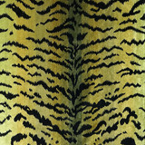 Tigre/Greens & Black 26167MMA-002 by Scalamandre Designer Fabric SCALAMANDRE WAREHOUSE 69% VISCOSE 18% POLYESTER 13% COTTON USA MEDIUM DUTY Horizontal: 30.5" and Vertical: 24.75" 48.5" - Swanky Fabrics -