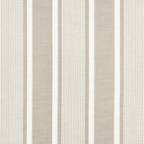 Wellfleet Stripe/Linen 27111-001 by Scalamandre Designer Fabric SCALAMANDRE WAREHOUSE 100% SOLUTION DYED ACRYLIC MEXICO MEDIUM DUTY Horizontal: and Vertical: 9.25" 54" - Swanky Fabrics -