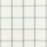 Wilton Linen Check/Mineral 27152-003 by Scalamandre Designer Fabric SCALAMANDRE WAREHOUSE 100% LINEN INDIA MEDIUM DUTY Horizontal: 5.25" and Vertical: 4.5" 53" - Swanky Fabrics -