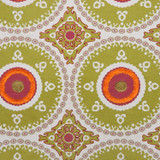 A0487 Green by RM CoCo Designer Fabric Bollywood 65% COTTON 35% VISCOSE RAYON Horizontal: 13 and Vertical: 12.75 54 - Swanky Fabrics -