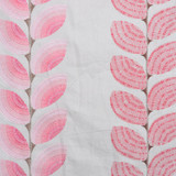 A0488 Strawberry by RM CoCo Designer Fabric Bollywood 45% COT 30% LIN 8% VISC 7% POLY Horizontal: 25.6 and Vertical: 15.75 54 - Swanky Fabrics -