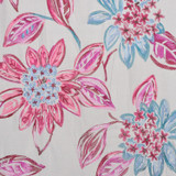 A0491 Poppy by RM CoCo Designer Fabric Bollywood 63% Cotton 26% Visc 11% Spun Cot Horizontal: 25.3 and Vertical: 31.5 54 - Swanky Fabrics -