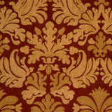 W079122 226 by RM CoCo Designer Fabric Aged Amber 100% Silk Emb: Viscose 3,000, Backing Recommend Horizontal: 10.2 and Vertical: 12.9 54 - Swanky Fabrics -