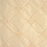 W08976 101 by RM CoCo Designer Fabric Sunspark 100% Silk Emb: Viscose Horizontal: 5.9 and Vertical: 5.9 55 - Swanky Fabrics -