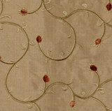 S336 811 by RM CoCo Designer Fabric Amor Rico 100% SILK Horizontal: 8 and Vertical: 10.25 54 - Swanky Fabrics -