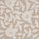 Tosh Natural/White by RM CoCo Designer Fabric Stand Up 54% Linen 46% Cotton Viscose Horizontal: 9.5 and Vertical: 9 51 - Swanky Fabrics -