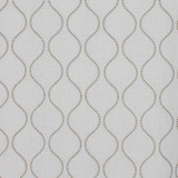 Pearl Strands Cream/Smoke by RM CoCo Designer Fabric Window Dressing 100% POLYESTER Horizontal: 6 and Vertical: 8 53 - Swanky Fabrics -