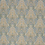 Picadilly Paisley Shoreline by RM CoCo Designer Fabric Inspired Living Vol 5 55% Linen 45% Rayon 12000 Horizontal: 13.5 and Vertical: 13.5 54 - Swanky Fabrics -