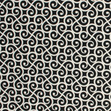Swizzle Noir by RM CoCo Designer Fabric Finishing Touches Vol 11 100% Cotton 30000 Horizontal: 6.75 and Vertical: 6.75 54 - Swanky Fabrics -