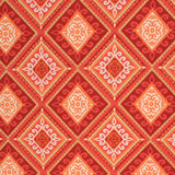 Majorca Io Coral by RM CoCo Designer Fabric Veranda 100% Polyester 150000 Horizontal: 12.75 and Vertical: 12.5 56 - Swanky Fabrics -