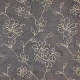Spring Delight Pewter by RM CoCo Designer Fabric Inspired Living Vol 18 81% Polyester 19% Cotton Horizontal: 17.323 and Vertical: 18.701 54 - Swanky Fabrics -