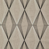 Polaris Chess by RM CoCo Designer Fabric Inspired Living Vol 18 73% Viscose 17% Linen 10% Poly Horizontal: 4.65 and Vertical: 9.09 55 - Swanky Fabrics -