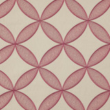 Spiro Gyro Raspberry by RM CoCo Designer Fabric Inspired Living Vol 15 74% Cotton 16% Poly 10% Linen Horizontal: 6.26 and Vertical: 6.18 55 - Swanky Fabrics -