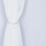 Dahlia White by RM CoCo Designer Fabric Classic 118" Sheers 100% Polyester Horizontal: 0 and Vertical: 0 118 - Swanky Fabrics -
