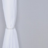Voile 60 White by RM CoCo Designer Fabric Botanical Beauty 100% Polyester Horizontal: 0 and Vertical: 0 60 - Swanky Fabrics -