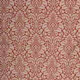 Venezia Carmine Red by RM CoCo Designer Fabric Prive Vol 2 54.29% Rayon 45.71% Polyester 33000 Horizontal: 13.875 and Vertical: 18.5 55 - Swanky Fabrics -