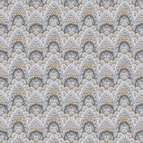 Ganges Tabaco/Gris by Gaston Y Daniela Designer Fabric