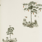 Pear Tree Graphite by Kravet Couture Designer Wallcovering ANDREW MARTIN KIT KEMP WOOD PULP - 45%;BINDER - 20%;MINERAL FILLERS - 20%;POLYESTER - 15% United Kingdom - Horizontal: 10.5 and Vertical: 11.5 27 - Swanky Fabrics -