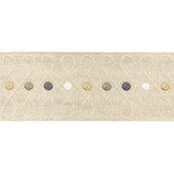 Cordoba Braid Stone by Baker Lifestyle Designer Trim HOMES & GARDENS III LINEN - 90%;POLYESTER - 10% India - Horizontal: - and Vertical: - 3.349 - Swanky Fabrics -