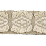 Cockscomb Linen by Groundworks Designer Trim KELLY WEARSTLER COLLECTION COTTON - 52%;VISCOSE - 43%;LINEN - 5% Egypt - Horizontal: - and Vertical: - 2.5 - Swanky Fabrics -