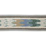 Munro Teal by Mulberry Designer Trim MODERN COUNTRY LINEN - 90%;SPUN POLYESTER - 10% India - Horizontal: 5.0038 and Vertical: 11.80818 5.0038 - Swanky Fabrics -