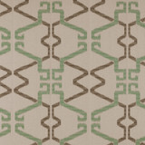 Caprera Onyx/Verde by Gaston Y Daniela Designer Fabric TIERRAS LINEN - 90%;POLYESTER - 10% Turkey - Horizontal: 28.93 and Vertical: 28.93 118 - Swanky Fabrics -