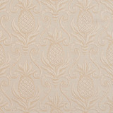 5519 Ivory/Pineapple by Charlotte Designer Fabric Enchanted Gardens 75% Cotton, 25% Polyester Asia Exceeds 70,000 Wyzenbeek Rubs (Heavy Duty) Horizontal: 7.0" x Vertical: 7.5" 54 Inches - Swanky Fabrics -