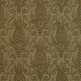 5525 Sage/Pineapple by Charlotte Designer Fabric Enchanted Gardens 75% Cotton, 25% Polyester Asia Exceeds 70,000 Wyzenbeek Rubs (Heavy Duty) Horizontal: 7.0" x Vertical: 7.5" 54 Inches - Swanky Fabrics -