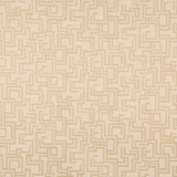 6633 Sand/Geometric by Charlotte Designer Fabric Outdoor/Indoor Oasis III 100% Woven Polyester Made In USA Exceeds 48,000 Wyzenbeek Rubs (Heavy Duty) Horizontal: 29.0" x Vertical: 10.0" 54 Inches - Swanky Fabrics -
