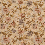 1521 Antique by Charlotte Designer Fabric Ring Book Page #15A 70% Polyester, 30% Cotton Asia Exceeds 30,000 Wyzenbeek Rubs (Heavy Duty) Horizontal: 14" x Vertical: 13" 54 Inches - Swanky Fabrics -