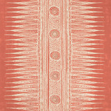 Indian Zag Paper Madder by Lee Jofa Designer Wallcovering