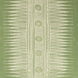 Indian Zag Paper Leaf by Lee Jofa Designer Wallcovering SUZANNE RHEINSTEIN III PAPER - 100% United States - Horizontal: 27 and Vertical: 26.875 27 - Swanky Fabrics -