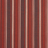D129 Brick Stripe by Charlotte Designer Fabric Clubhouse Collection 100% Woven Polyester Asia Exceeds 120,000 Wyzenbeek Rubs (Heavy Duty) Horizontal: 3.75" 54 Inches - Swanky Fabrics -