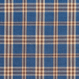 D151 Wedgewood Tartan by Charlotte Designer Fabric Clubhouse Collection 100% Woven Polyester Asia Exceeds 120,000 Wyzenbeek Rubs (Heavy Duty) Horizontal: 3.75" x Vertical: 3.75" 54 Inches - Swanky Fabrics -