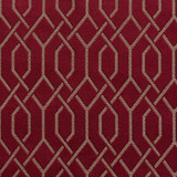 D182 Merlot Lattice by Charlotte Designer Fabric Sateens 100% Woven Polyester Asia Exceeds 100,000 Wyzenbeek Rubs (Heavy Duty) Horizontal: 2" x Vertical: 2.75" 54 Inches - Swanky Fabrics -