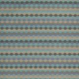 D918 Rope/Azure by Charlotte Designer Fabric Durables III 100% Woven Polyester Made In USA Exceeds 100,000 Wyzenbeek Rubs (Heavy Duty) Horizontal 1" x Vertical 7.25" 54 Inches - Swanky Fabrics -