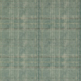 Shetland Plaid Teal by Mulberry Designer Wallcovering MODERN COUNTRY PAPER - 100% United Kingdom - Horizontal: 26.989 and Vertical: 12.608 26.989 - Swanky Fabrics -